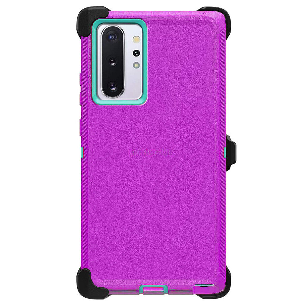 For Samsung Galaxy Note10 Plus Heavy Duty Rugged Hard Soft Case / Clip Holster