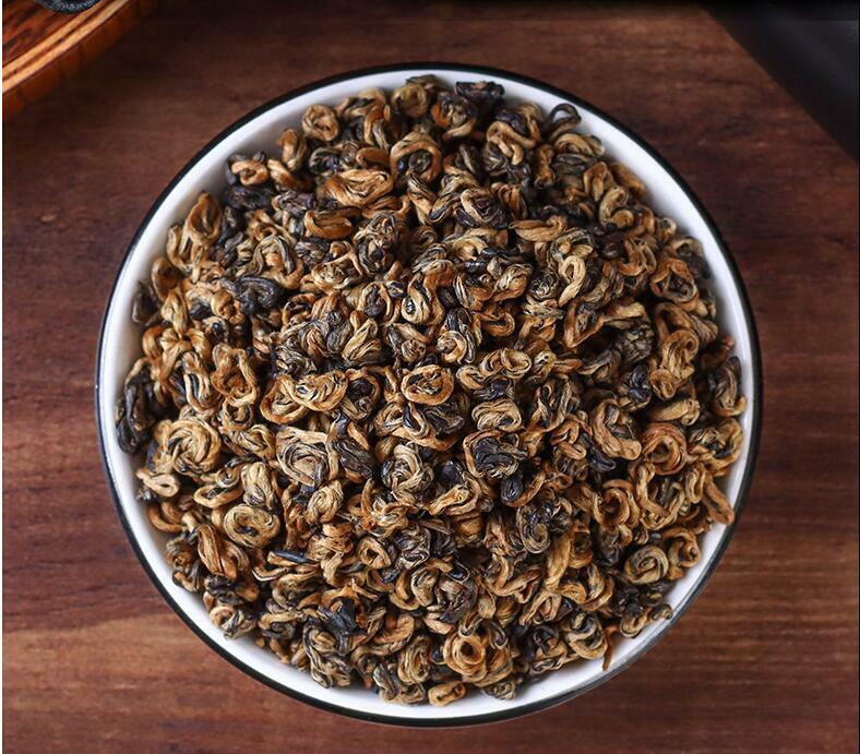 Dian Hong Tea Loose Leaf Yunnan Golden Snail Bud "JingLuoYa" Chinese -