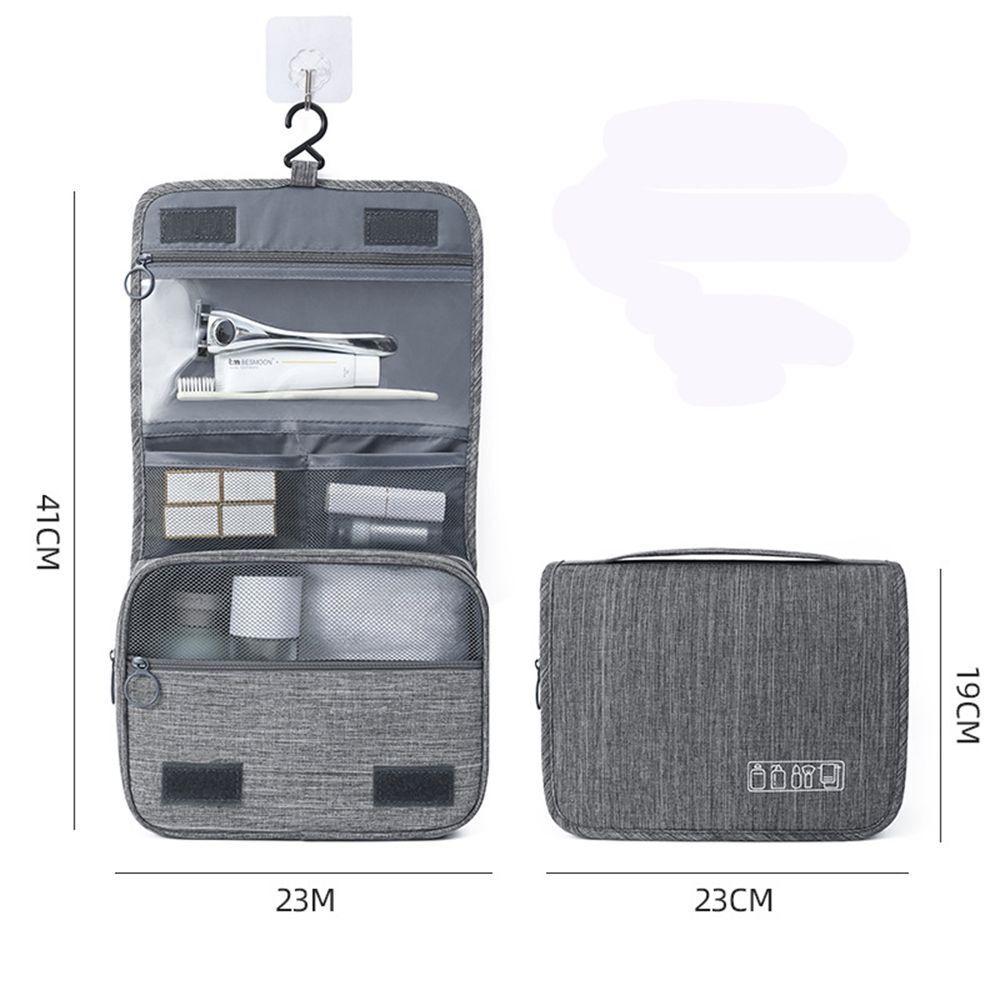 Travel Makeup Bags Waterproof Cosmetic Toiletries Organizer Storage Purses 1 PC