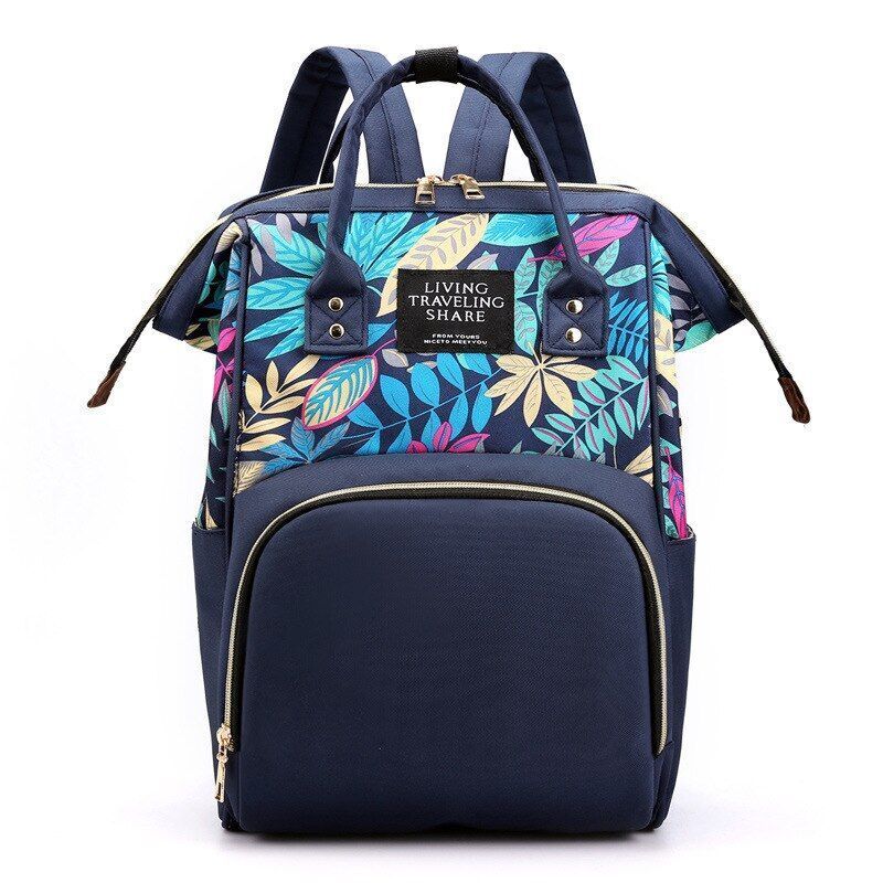 Nylon Women School Bags Shoulder Backpacks Large Nursing Bags Business Laptop