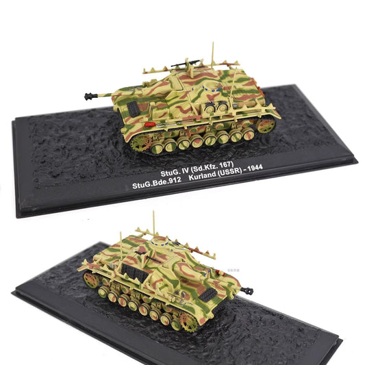 IXO 1/72 IV Assault Gun Tank Vehicle Alloy Finished Model Ornament Toys