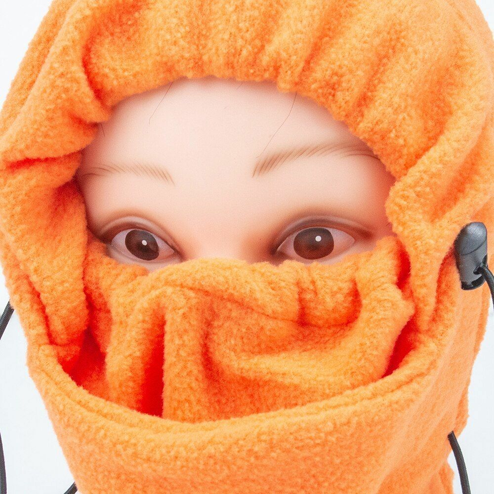 Winter Thermal Fleece Hat Neck Warmer Face Scarf Cap Balaclava Running Cycling