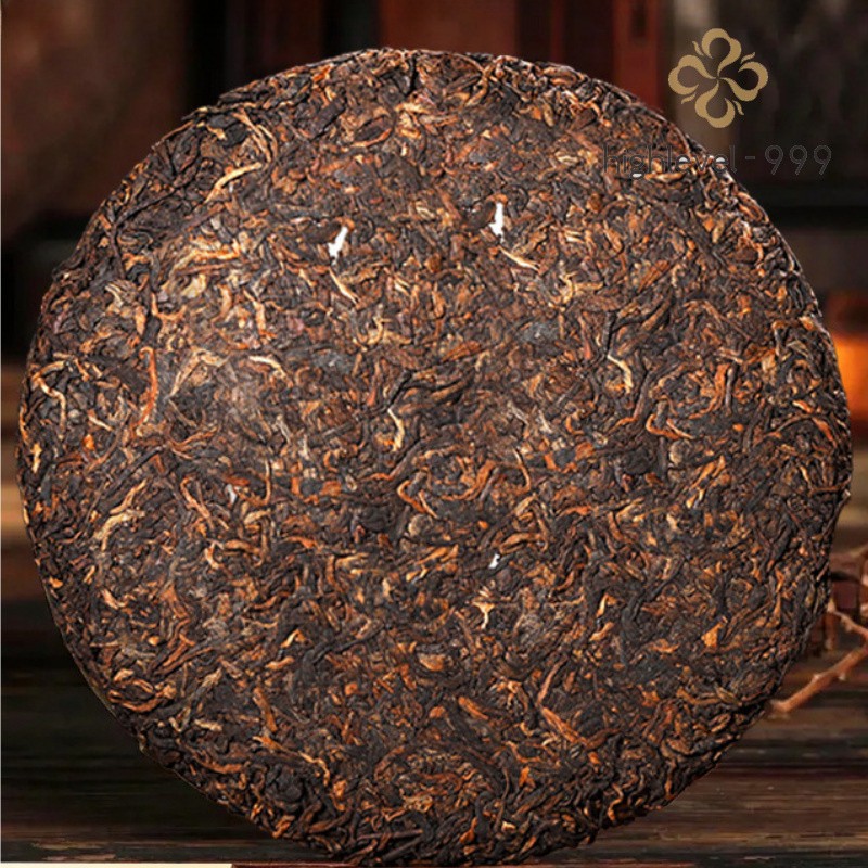 357g 2007 Yunnan Pu'er Tea Ripe Puerh 18 Year Aged Banzhang Seven Sons Cake