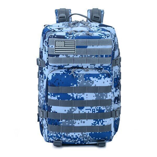 50L Camouflage Tactical Backpack Men Army Bags Hunting Trekking Rucksack Bag