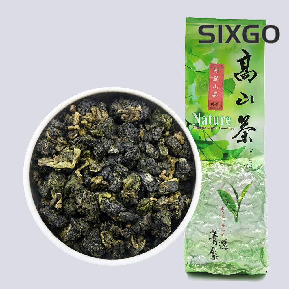 Premium Dongding Oolong Taiwan Alishan Tea, High Mountain Organic Loose Tea