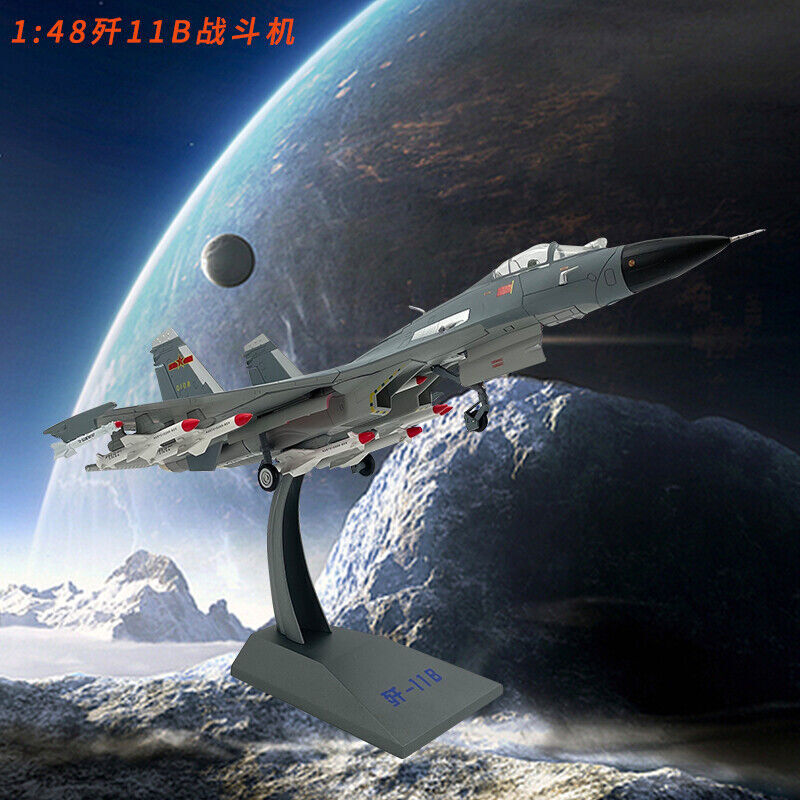 1: 48 Chinese J-11B Fighter Model Alloy Military Fighter
