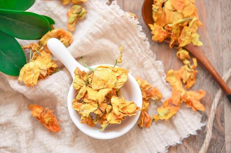 Chinese Globeflower Flower Flos Trollii Trollflower Pure Natural Healthy Tea