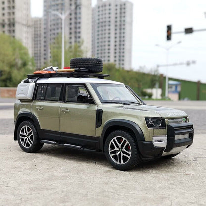1:24 Land Rover Defender SUV Alloy Car Model Diecast Toy Vehicle Collection Gift