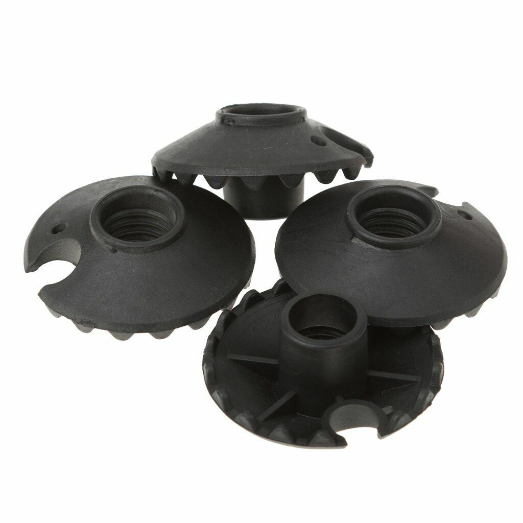 4pcs Rubber Mud Basket Replacement Tips Trekking Poles Hiking Sticks 4cm Walking
