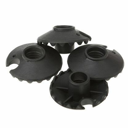 4pcs Rubber Mud Basket Replacement Tips Trekking Poles Hiking Sticks 4cm Walking