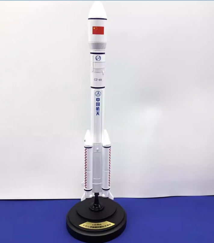 1:135 43CM China Long March CZ-6 Carrier Rocket Diecast Aerospace Model