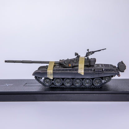 1/72 German T-72G Main Battle Tank T72 Pure Green Version Finished Product Model