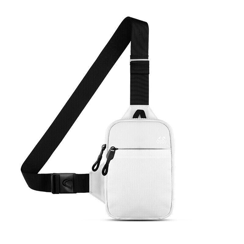 Mens Shoulder Sling Chest Bag Sport Outdoor Crossbody Wallet Nylon Waterproof