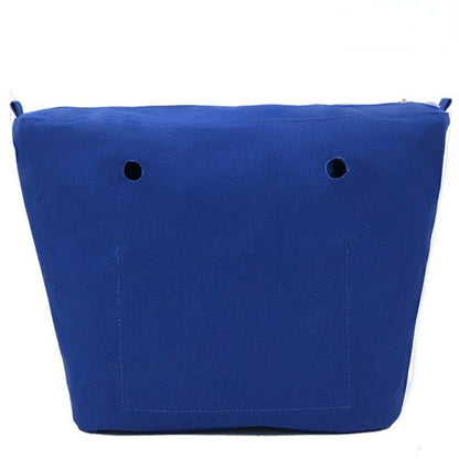 Waterproof Handbag Inner Lining Zipper Pocket Silicone Purse Canvas Accessories