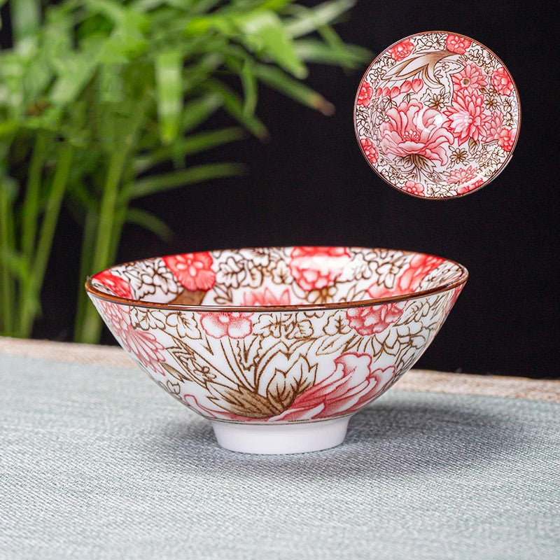 70ml 1Pc Chinese Blue and White Porcelain Teacup Ceramic Tea Bowl Master