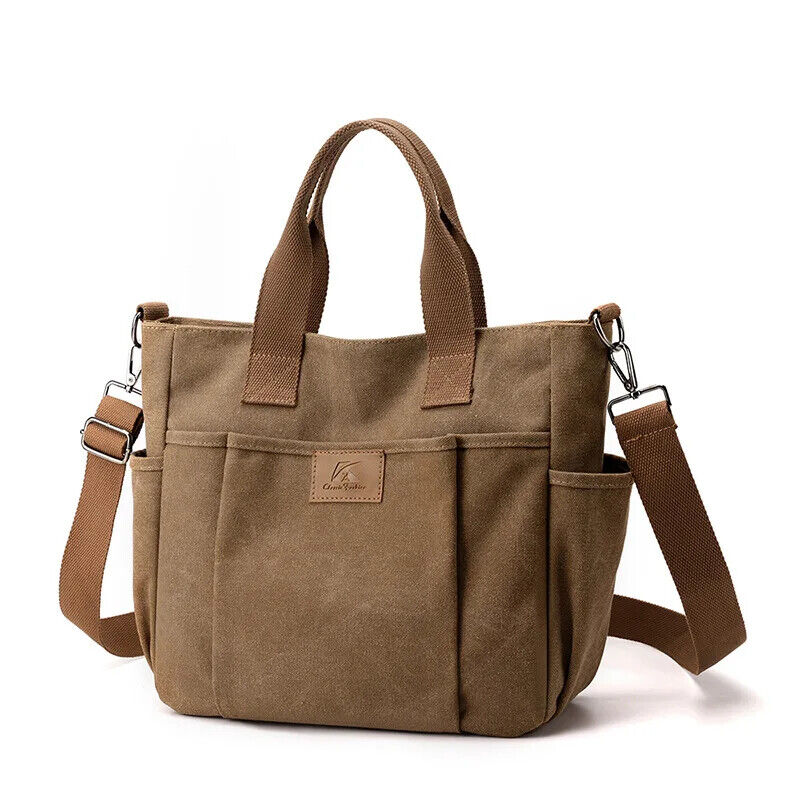 Tote Bag Autumn Thickened Canvas Crossbody Bag Women Shoulder Bag Handbag