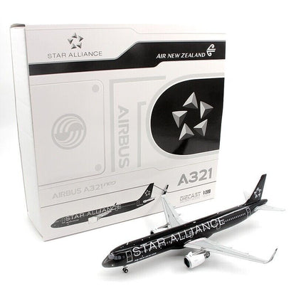 1:200 JC Wings AIR NEW ZEALAND AIRBUS A321neo Passenger Airplane Diecast Model