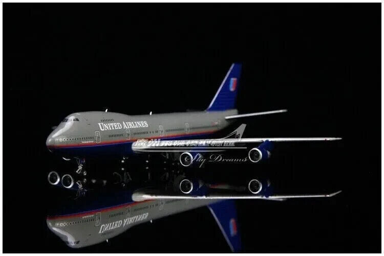 1:400 Phoenix UNITED AIRLINES BOEING 747-200 Passenger Airplane Diecast Model