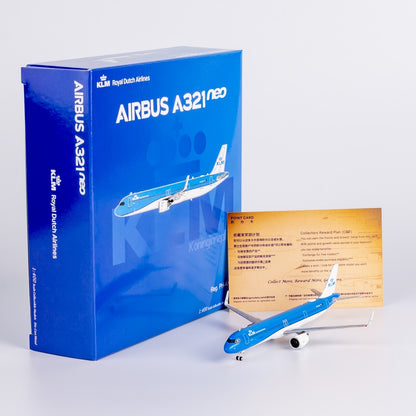 1:400 NG Models KLM Royal Dutch Airlines Airbus A321neo Diecast Aircraft Model