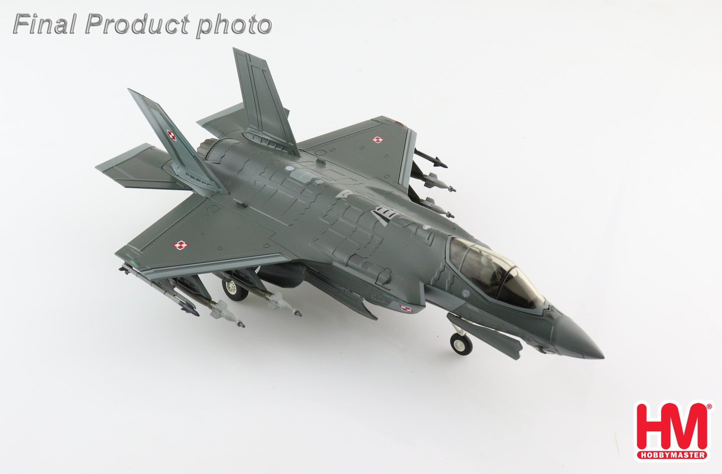 1:72 HM F-35A Ligthning II Polish Air Force, MSOP 2019 Fighter Diecast Model