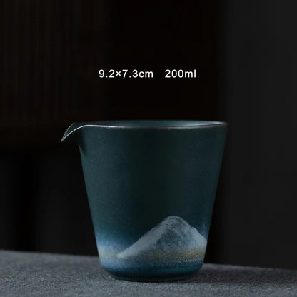 9.2CM Ceramic Tea Infusers Chahai Tea Pitchers Ceramic Tea Accessories 200ml