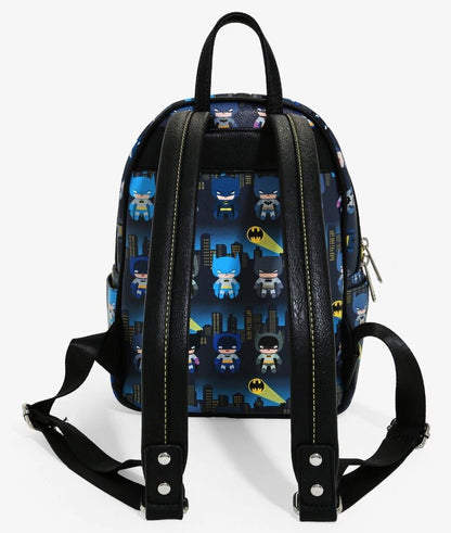 DC Comics Classic Bags Batman 80th Anniversary Chibi Loungefly Mini Backpack
