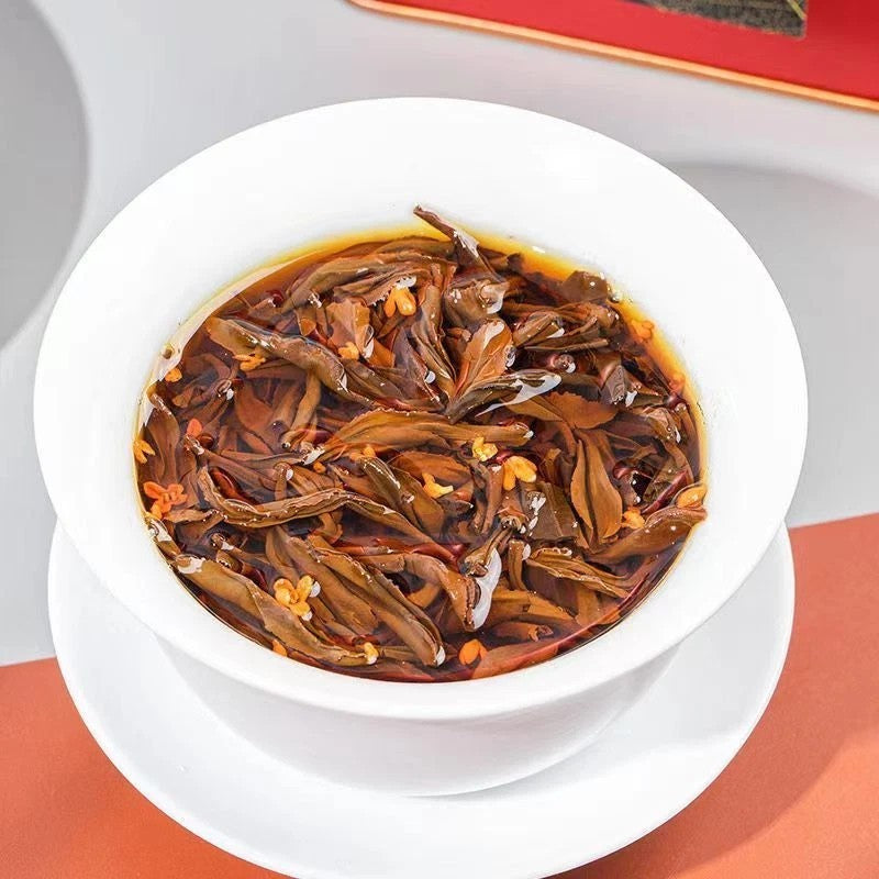 250g Natural Sweet-scented Osmanthus Black Tea Dried Osmanthus Flower Tea