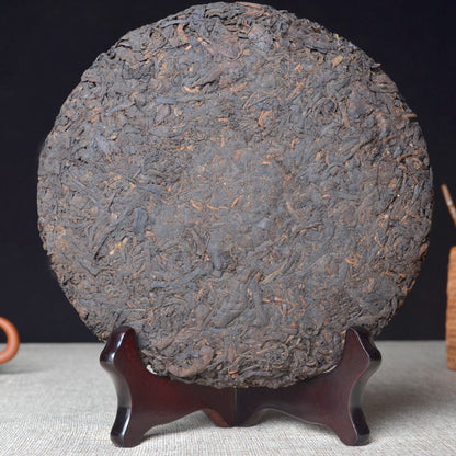 Premium Pu erh Tea Ripe Cake Yunnan Puer Black Tea Jingmaishan Old Tree Tea 357g