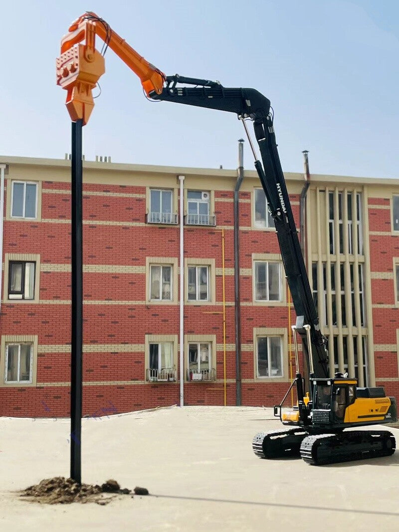 1:43 HX505L Piling Machine Contruction Equipment Machine Diecast Model