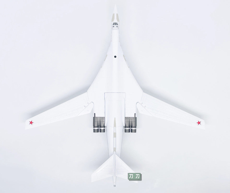 1:144 38CM CZO TU-160 Long-range Bomber Fighter 2# Diecast Military Plane Model