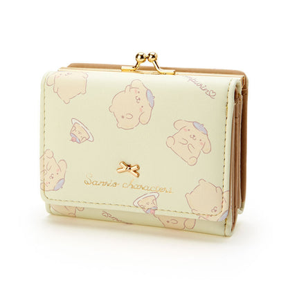 NEW Women's Leisure Wallet Kuromi Pudding Dog Zipper Buckle Bag Leather Clip