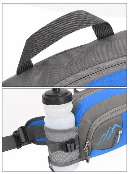 Outdoor Sports Waist Bag Large Capacity Waterproof Bottle Holder Cycling Running