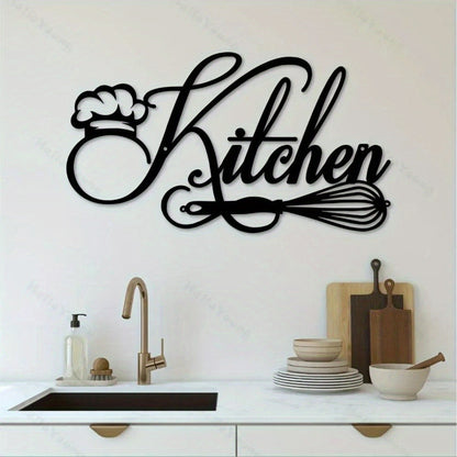 HelloYoung Rustic Metal Sign 12x6.69" Farmhouse Wall Decor Kitchen