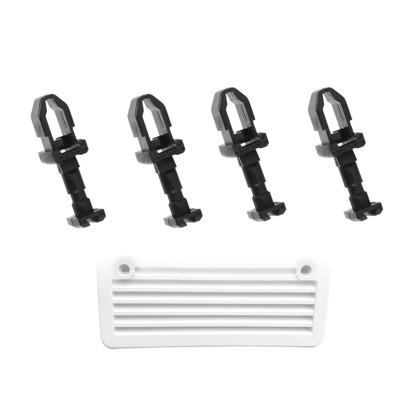 4 Pack Clips 617772 RV Refrigerator Vent For Norcold 1/2 Inch Service Door