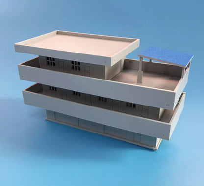 1/150 Scale Buildings Model Railroads Villatic Bungalow House