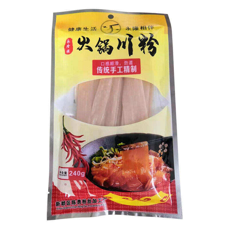 240g Sichuan Steamboat Noodles Flat Potato Noodles Without Non-halal Ingredient