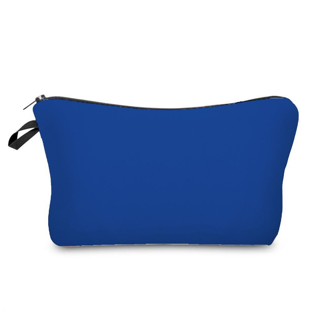 Heat Transfer Cosmetic Bags Toiletry Purse Waterproof Makeup Organizer Storage