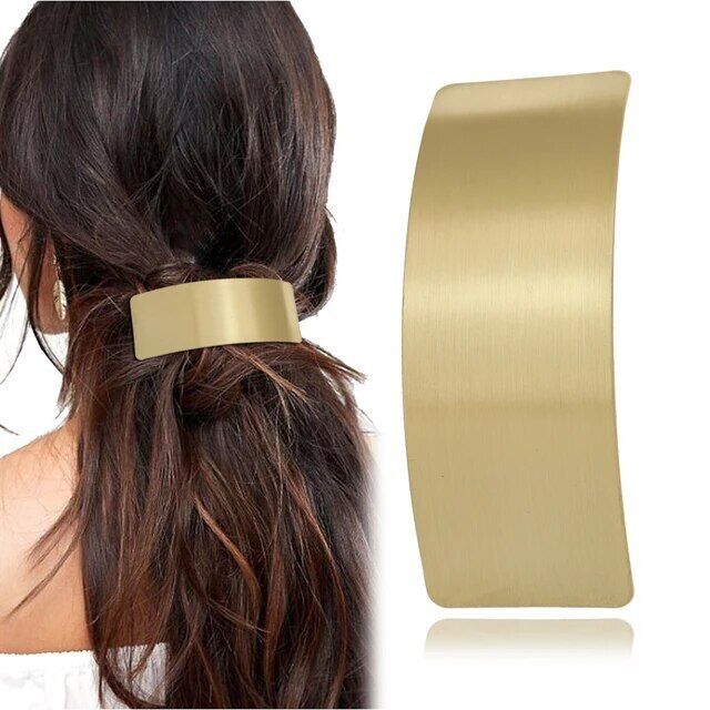 Numeral Hairpin Retro Punk Vintage Barrette Statement Jewelry Hair Accessories