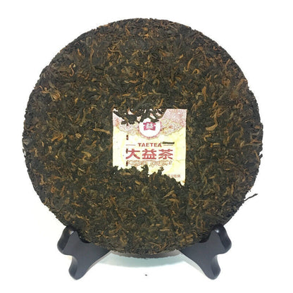 2010 TAETEA Menghai 7572 Ripe Pu'er Chinese Tea Dayi Shu Puer erh Cake tee,357g