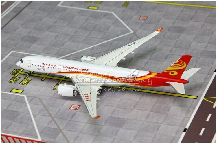 1:400 JC Wings HONGKONG AIRLINES AIRBUS A350-900XWB Airplane Diecast Model
