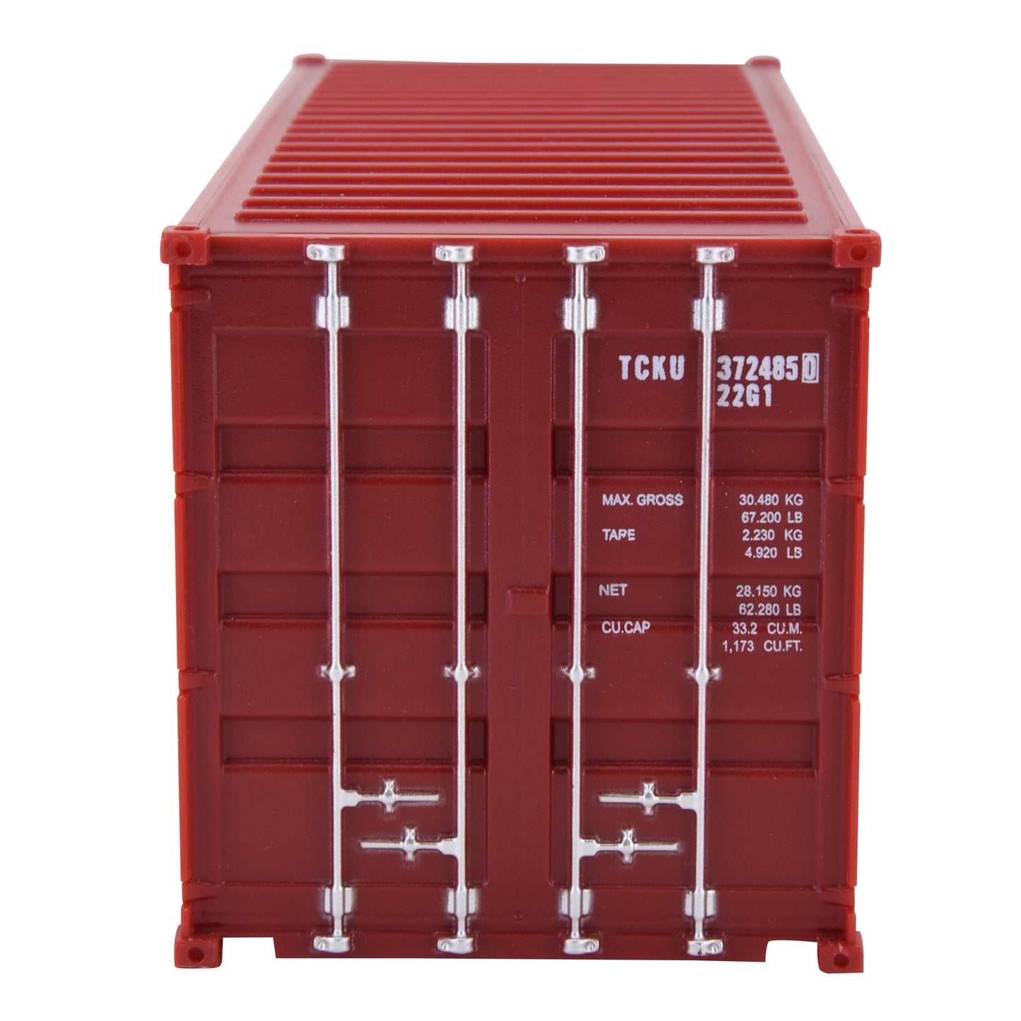 1:35 TRITON 20GP Shipping Container Model Plastic Office Home Decorate Toy