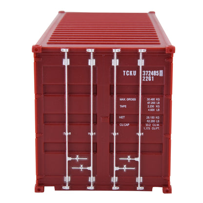 1:35 TRITON 20GP Shipping Container Model Plastic Office Home Decorate Toy