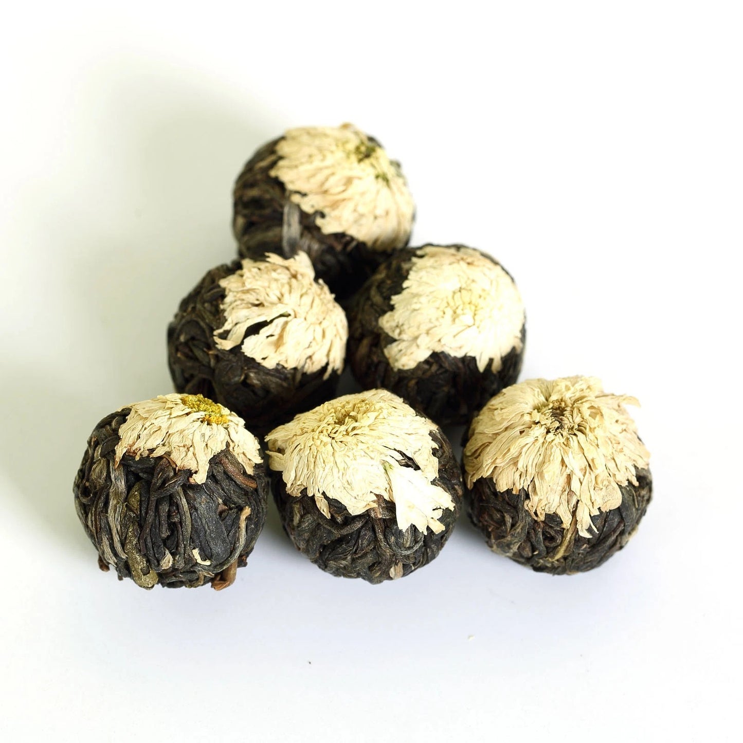 500g 2017 Year White Chrysanthemum Yunnan puer Pu'er Puerh Tea Raw Ball Tuo