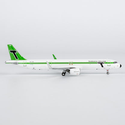 1:400 NGmodels Transavia Airbus A321neo Passenger Airplane Diecast Plane Model
