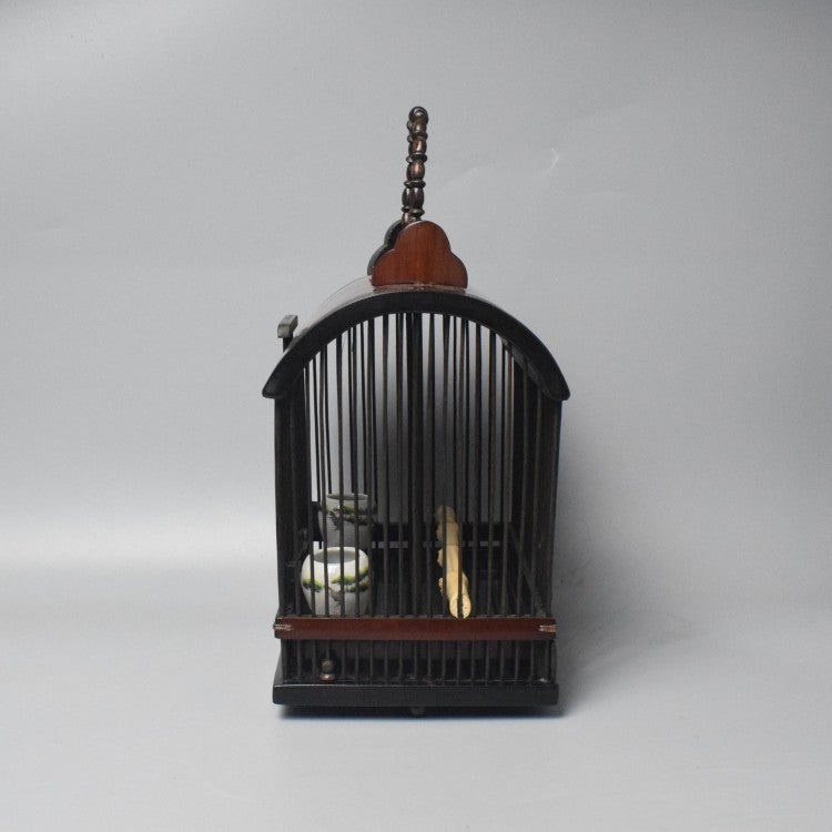 Bamboo Bird Cage Wood Display Cricket Grasshopper Little Pet Animal Container