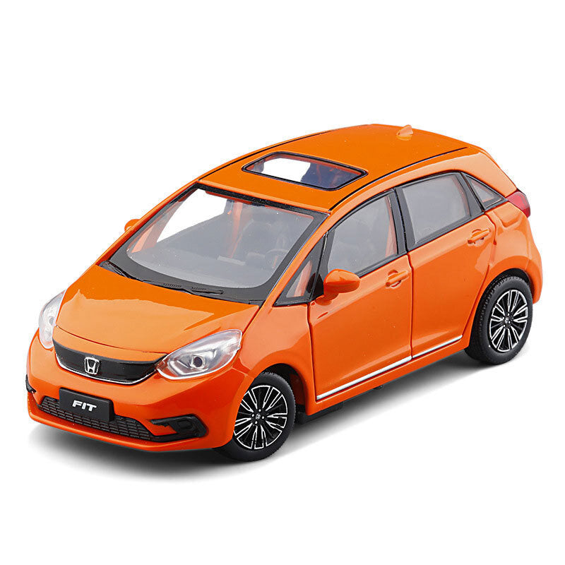 1/32 Scale Honda Fit Model Car Metal Diecast Toy Cars Boys Toys for Kids Gifts