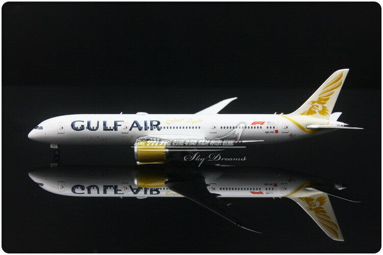 1:400 Phoenix GULF AIR BOEING 787-9 Passenger Airplane Diecast Aircraft Model
