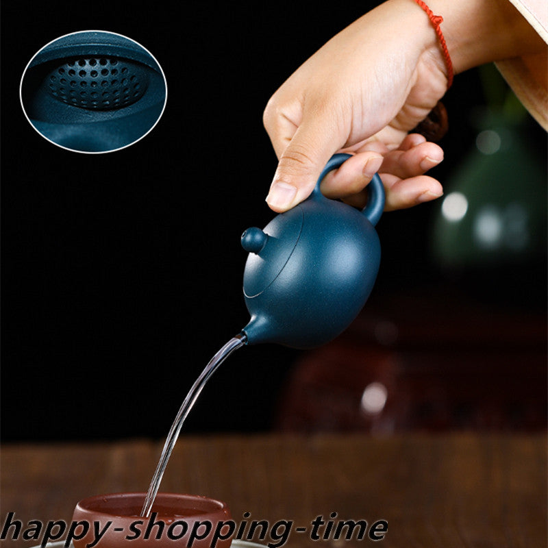 Xishi Tea Pot Marked 100ml Original Ore Yixing Zisha Republic Green Clay Pot New