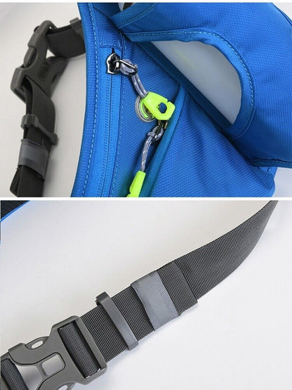 Sports Running Outdoor Casual Bum Bag Belt Waterproof Pocket Waist Bag Chest Rig