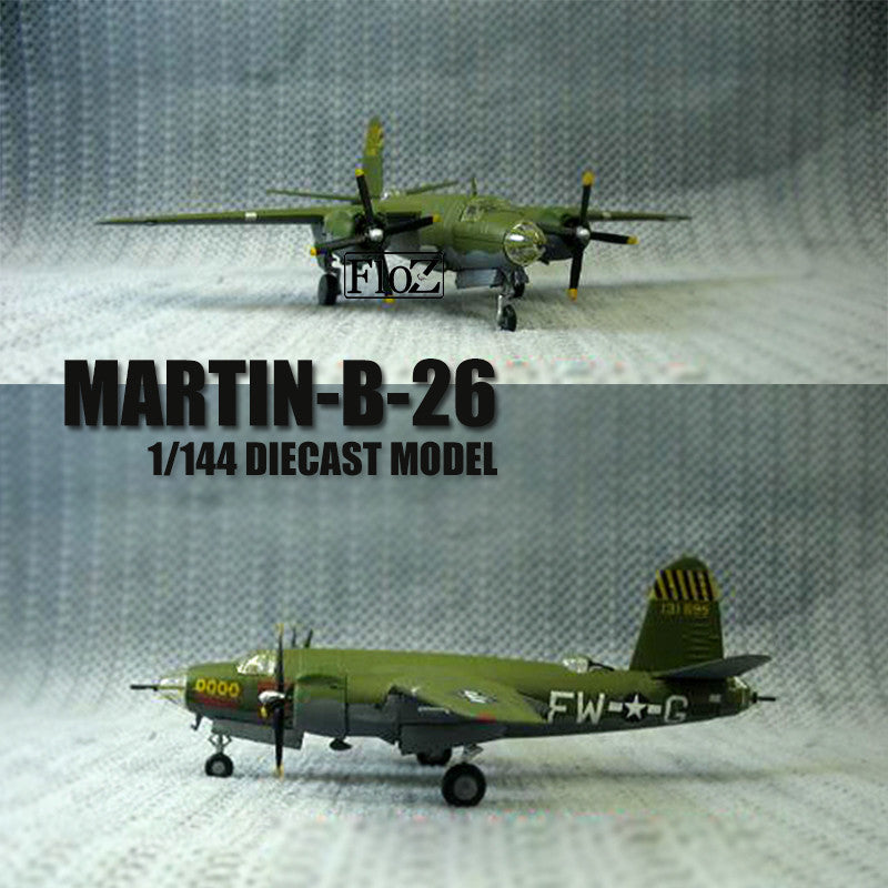 WWII MARTIN-B-26 1/144 diecast plane model aircraft IXO